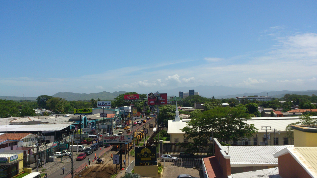 Vue sur la ville de San Miguel.